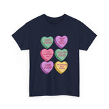Anti-Valentine's Conversation Heart T-Shirt — 'Love Sucks' Graphic Tee