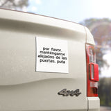 Monorail Bitch Car Magnet