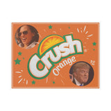 Crush Orange Kamala Harris Yard Sign SHIPS TO YOU