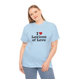I love Lexicon of Love Tee shirt