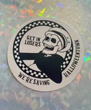 Funny Halloween Sticker Bundle-  Twilight, Halloweentown, Mean Girls, Cowboy Ghost