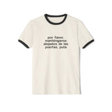 Monorail Spanish Phrase Ringer Tee Shirt