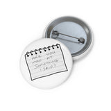 Widow's Bay Pin Button