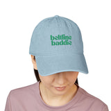 Beltline Baddie Denim Atlanta Hat — Casual Curved Cap