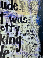DEATH BECOMES HER - "That Was Rude" - ART