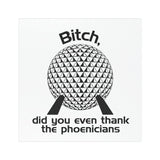 Epcot Bitch Car Magnet