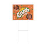 Crush Orange Kamala Harris Yard Sign SHIPS TO YOU