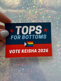 Tops for Keisha Lance Bottoms sticker