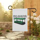 Living with the land Disney Garden Flag