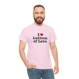 I love Lexicon of Love Tee shirt