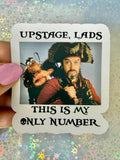 TIM CURRY- Muppets Treasure Sticker