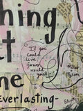 Tuck Everlasting - 'I'm Left with Nothing but Time' ART