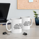 Monorail Bitch Ceramic Coffee Cup (11oz & 15oz)