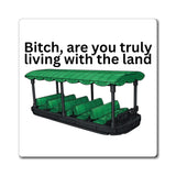 Living with the Land Refrigerator Magnet