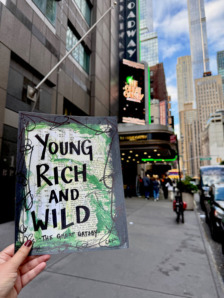 THE GREAT GATSBY "Young Rich and Wild" - ART