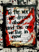 HADESTOWN "To the World We Dream About" - ART