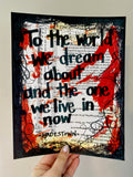 HADESTOWN "To the World We Dream About" - ART