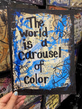 DISNEY "The World is a Carousel of Color" - ART