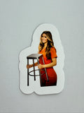 Taylor Frankie Paul Stool Sticker - The Bachelorette