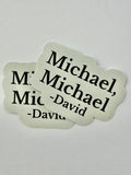 Lost Boys Michael Sticker