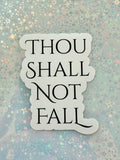 Lost Boys Thou Shall Not Fall Sticker
