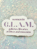 Women in GLAM - Sticker