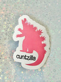 Pink Monster Lizard - Cuntzilla Sticker
