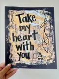 THE LOST BOYS - Take My Heart With You Canvas
