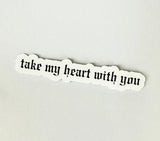 The Lost Boys Ali Louis Bourzgui Sticker Set: Spongebob Meme, Daddy, Take My Heart With You
