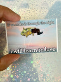 The Lost Boys Ali Louis Bourzgui Sticker Set: Spongebob Meme, Daddy, Take My Heart With You