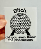 Spaceship Earth EPCOT - Sticker