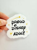 Proud Disney Adult Sticker