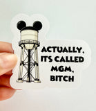 Nostalgic MGM Studios Sticker