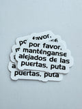 Monorail Puta Bitch Sticker