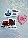 Mickey Disney Bitch Sticker Set