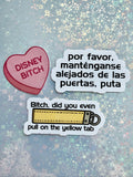 Disney Bitch Series Sticker Bundle