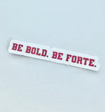 Women In Music Sticker Set: Be Bold, Women in Music, Female Composers Club, How Many Female Composers did you program?