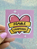 Female Composers 💕 Sticker