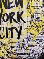 NEW YORK CITY Skyline "New York City" - ART