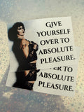 Tim Curry Rocky Horror Sticker