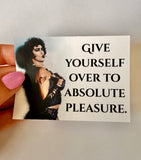 Tim Curry Rocky Horror Sticker