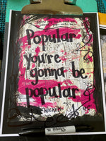WICKED "Popular you're gonna be popular" - ART