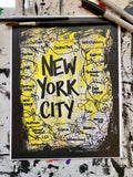 NEW YORK CITY Skyline "New York City" - ART