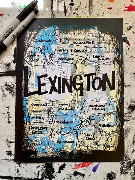 KENTUCKY "Lexington" - CANVAS