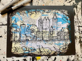 ATLANTA - Skyline Landscape - CANVAS