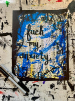 MENTAL HEALTH "Fuck my anxiety" - ART