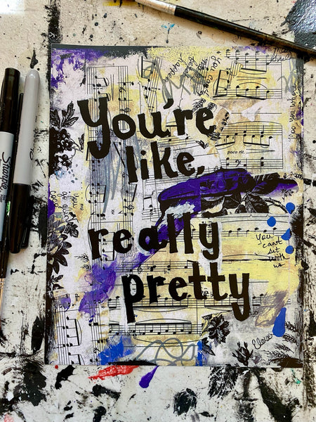 MEAN GIRLS "You're like really pretty" - ART