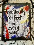 MARY POPPINS "Practically perfect in every way" - CANVAS