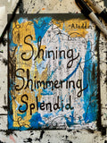 ALADDIN "Shining Shimmering Splendid" - CANVAS