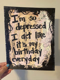 TAYLOR SWIFT "I'm So Depressed" - ART